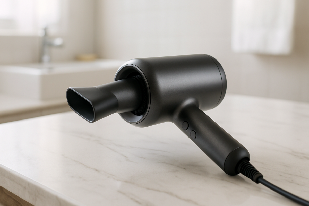 Smart and practical budget-friendly organization method combining affordable items perfectly for your Dyson dryer storage needs