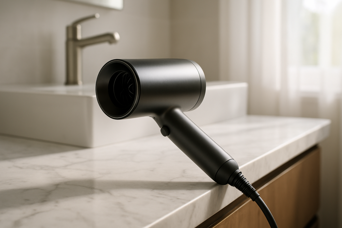 Revolutionary Dyson Airstrait straightener with essential cordless technology delivering smooth, dramatically transformed hair effortlessly