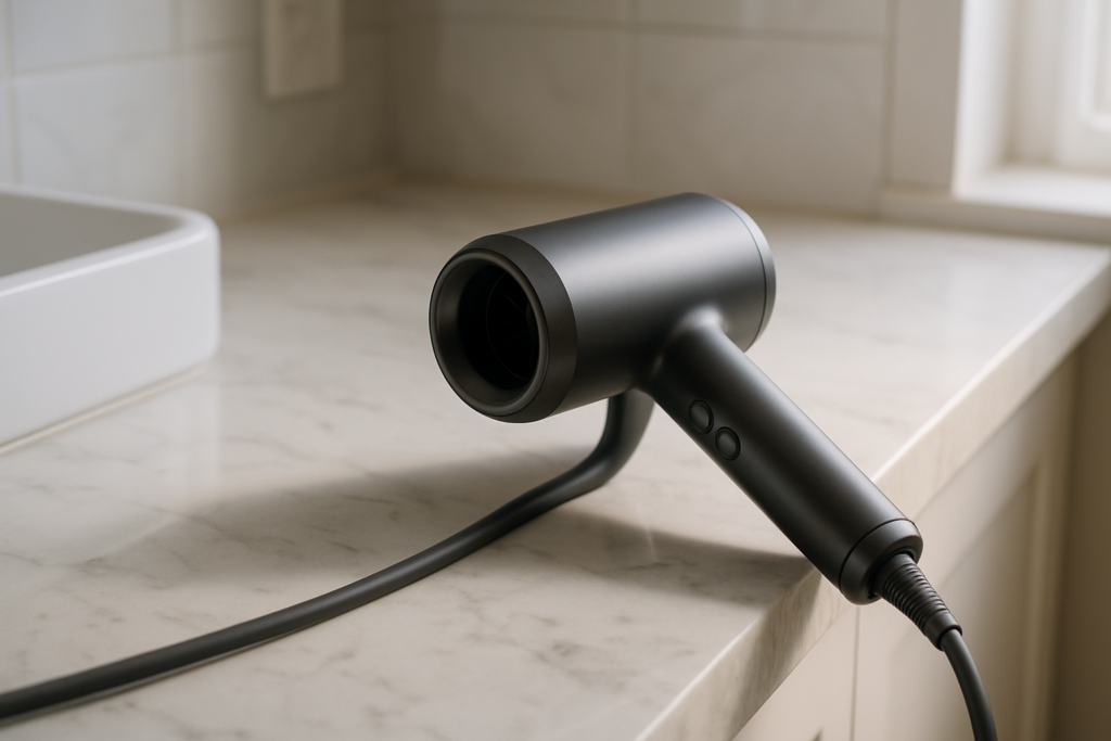 Dyson hairdryer models comparison showcasing four cutting-edge hair care innovations with dramatic performance specifications and essential styling features