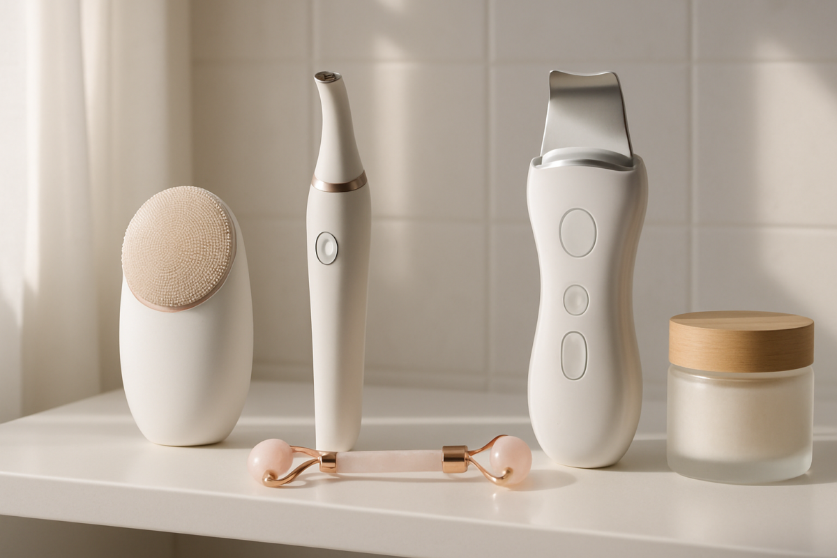 Essential skincare transformation showing dramatic results of targeting stubborn age spots and hyperpigmentation concerns in mature skin care routines