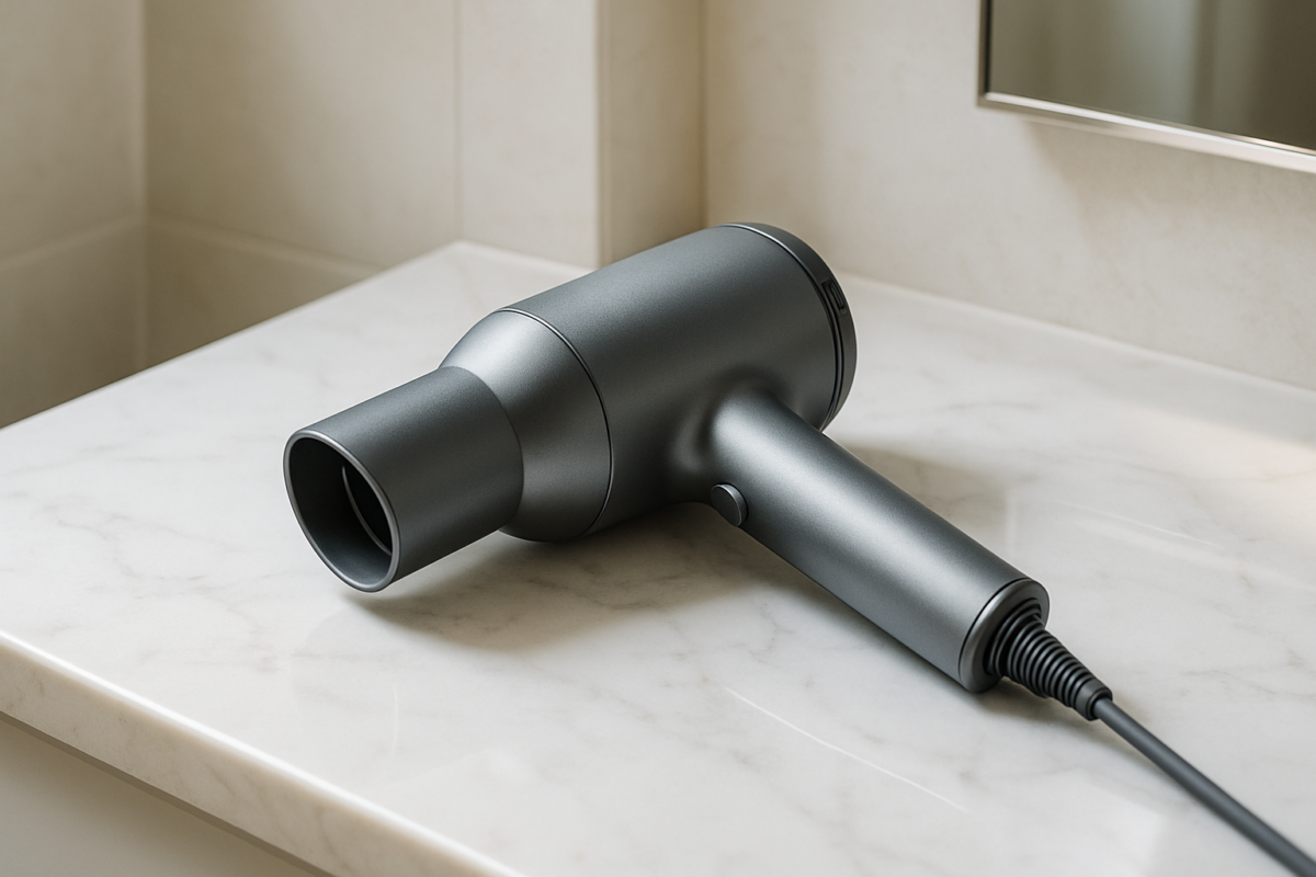 A diverse collection of Tescom curling hair dryers displayed together, showcasing the essential variety of styles and features available for every hair type and preference.