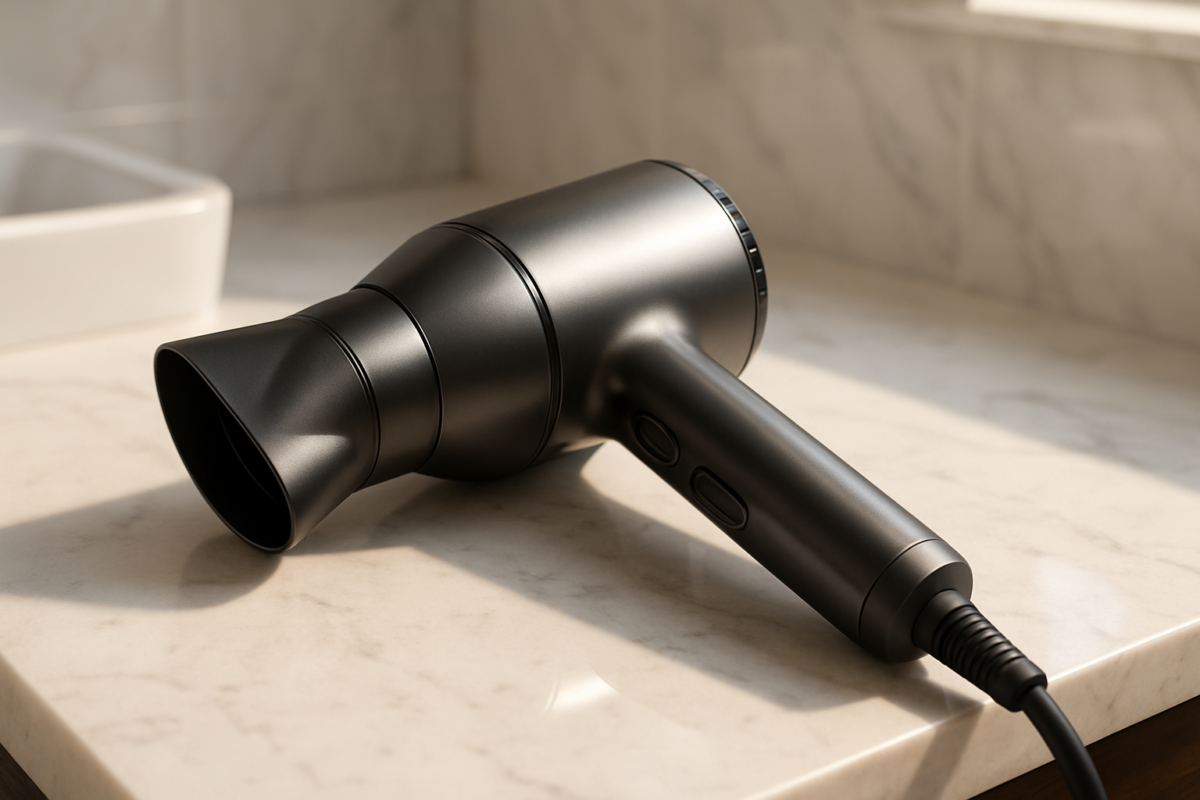 Strategic blow-dry methods showcasing three crucial tips for achieving impressive, salon-quality hairstyles using only a trusty hairdryer
