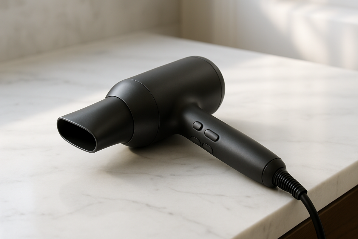 Dramatic transformation results showing powerful diffuser conditions that genuinely tame stubborn curly and wavy hair