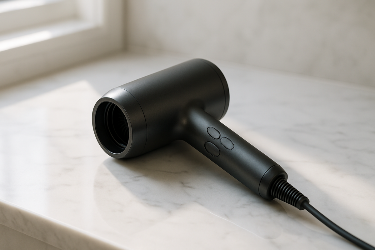 High-end Panasonic Nanoe hair dryer showing signs of wear and damage with burnt smell warning, revealing durability concerns and longevity secrets for expensive beauty appliances