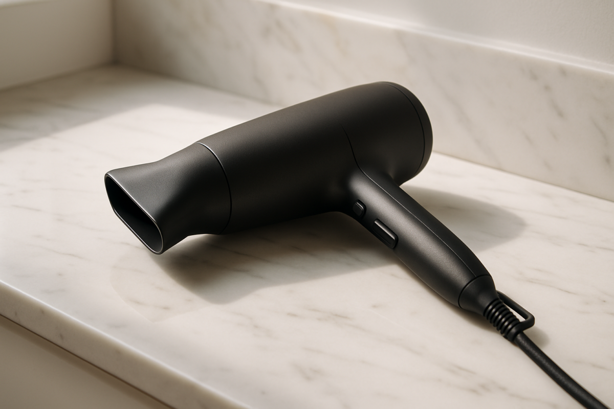 Panasonic Ionity hair dryer showcasing its innovative speed-drying technology delivering thrilling results with sleek modern design and professional performance