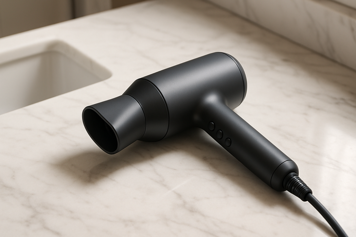 Thrilling ReFa curling hair dryer with stunning spiral technology delivering essential salon-quality waves and luxurious shine effortlessly at home