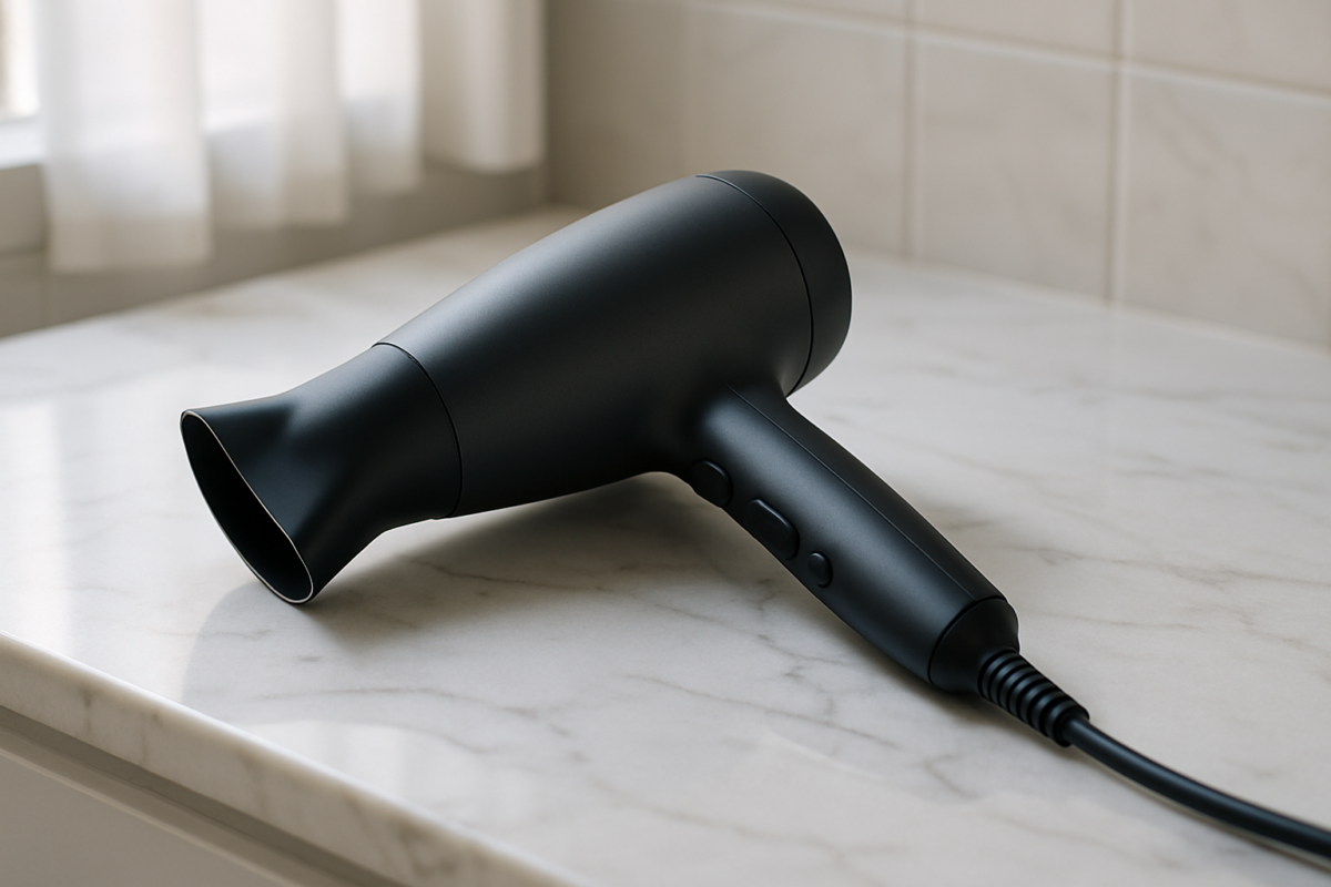 Professional-grade hair dryer transforming dull, damaged hair into glossy, salon-quality shine with powerful yet gentle airflow technology for dramatic results
