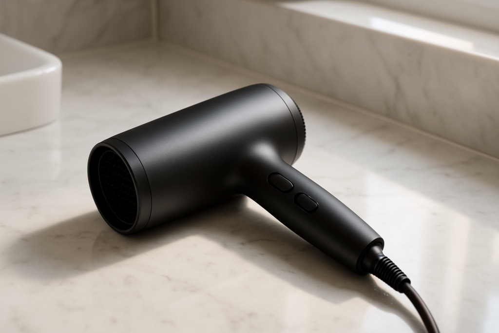 Professional hair drying technique for men with curly hair showing dramatic transformation and essential speed-drying methods for perfectly straight results