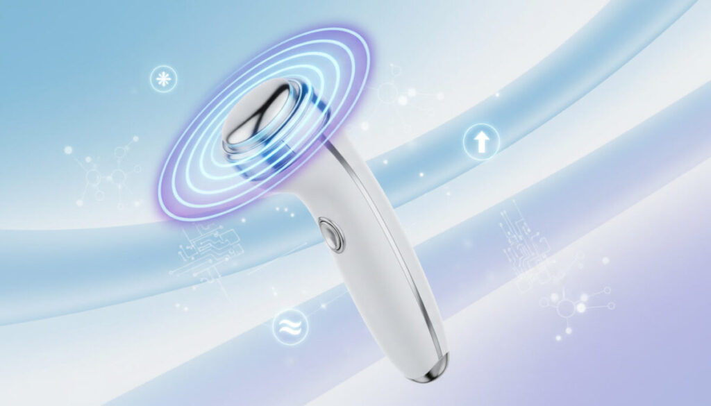 美容機器の近未来的デザイン